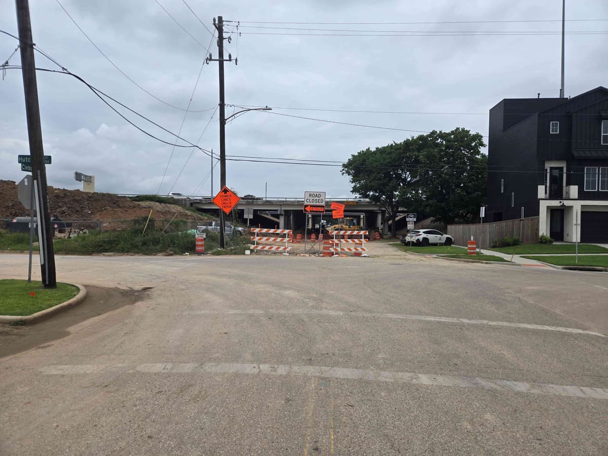 Cleburne, heading west